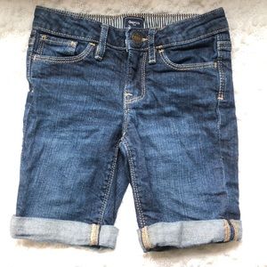 GAP dark denim bermuda shorts 5 pocket size 6